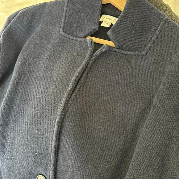 J. Crew Sweater Blazer (Navy) - Picture 3 of 4